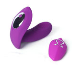 - 2 in 1, 10 Vibration Modes, Wearable Vibrator, Vaginal Clitoral G-spot Stimulator, Remote Controlled, Safe Soft Silicone, USB Charging, Up to 1.7 Hours Run time, for Women, and Couples.