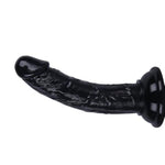 Curved Mini 5.3 Inches Realistic Dildo for Beginners as Adult Sex Toys of Anal Plug, for Buttom Play and G spot Stimulator (Black)