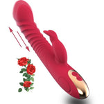 G Spot Dildo Vibrator Adult Female Sex Toys Realistic Silicone Dildos Classic Vibrators with 8 Powerful Modes Red