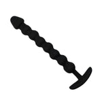 9.05 inch Super Long Anal Beads Butt Plugs with 8 Anal Balls Flexible Silicone Anal Chain Anal Trainer Dildo Extra Long Anus Dilator Anal Bead Anal Dildo for Men Women Anal Sex Toys (S)