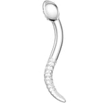 Glass Dildo - Pleasure Wand Double Dildo - G Spot Stimulation Massager for Anal and Vaginal Pleasure