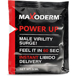 Maxoderm Power Up Male Virility Surge Targeted Delivery .5ml Sachets (3)
