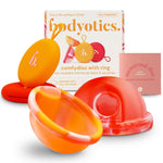 Menstrual Disc Reusable, 2-Pack Size S & L - Softer Than Menstrual Cups and Can Be Used Intimate Moments - Comfort-Fit Period Disc Set with 12 Hr Wear - 100% Medical Grade Silicone