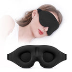 Sleep Mask for Side Sleeper, Light Blocking Zero Pressure Blindfold