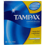 Tampax Tampons with Flushable Cardboard Applicator - Regular - 20 ct - 2 pk