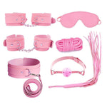 7 Pcs BDSM Restraint Kit for Couples – Adjustable Bondage Accessories Set