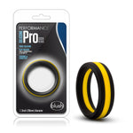 Performance Pro Adult Sex Toy Cock Ring - Silicone Stretchy Erection Flexible, Body Safe Penis Ring for Men, Couples Male - Enhanced Pleasure, Erection Support Sex Toy - Gold/Black