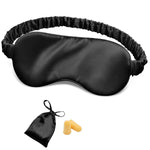 100% Mulberry Silk Sleep Mask for Women - Zero-Pressure Blackout