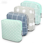 4 Pcs Sanitary Napkin Storage Bags, Period Bag, Portable Menstrual Cup Pouches Nursing Pad Holder Tampon Bags for Girls&Women