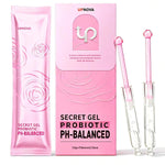 Intimate Care Gel, Vaginal Probiotics Applicator, pH Balance, Yeast Infection and BV Care, Dryness & Odor Relief, 1Box x 7 Pre-Filled Applicators