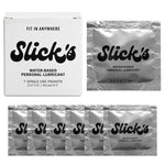 Clear Water Based Lube, Paraben Free Packets - 4mL, 7 Pack