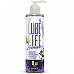 LUBELIFE Aromaplay Lavender Vanilla Massage Oil, Full Body Massage, 8 Fl Oz