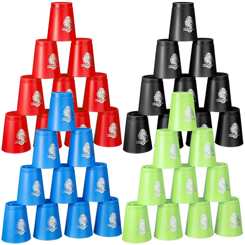 48 Pcs Sports Stacking Cups Stacking Cup Set Classic Stacking Games Speed T