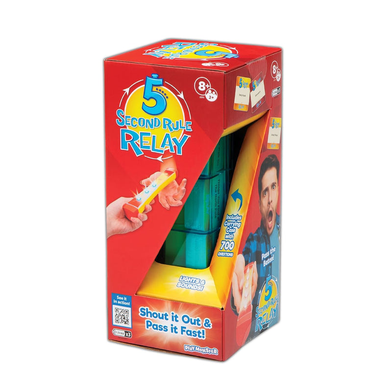Relay Family Party Game Electronic Relay Baton Shout It Out & Pass It Fast!