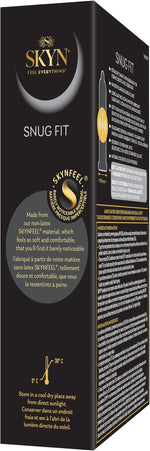 FIT Non-Latex Condoms, Ultra-Thin & Lubricated for Comfort, 12-Count