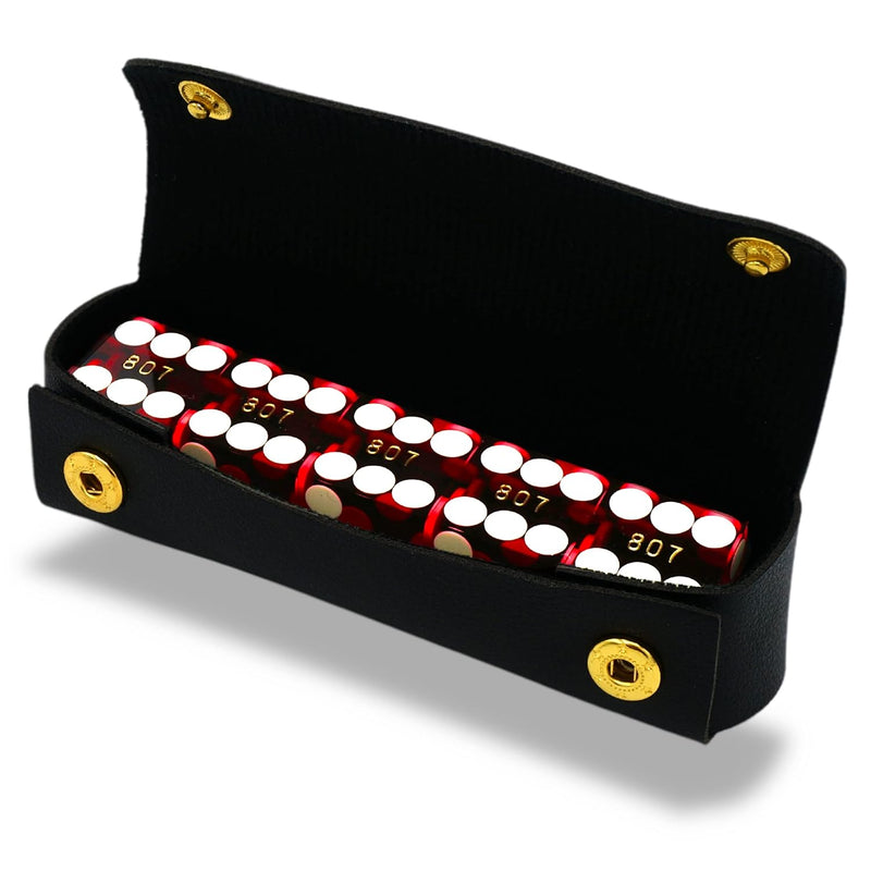 Grade Aaa 19Mm Casino Dice With Razor Edges And Matching Serial Numbers Set