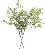 Artificial Plants,2PCS 43.3" Green Nandina Faux Branches for Vase,Artificial Plants for Shop Garden Office Home Décor