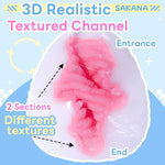 Male Masturbator Egg Pocket Pussy 3.94 In Depth Soft Realistic Textured Male Masturbators Cup Sex Toys For Men
