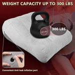 Adjustable Sex Position Pillow with Bondage Straps – Supportive Cushion for Couples