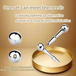 Stainless Steel Penis Plug Hollow Urethra Sound Male Urethral Dilator Masturbation Prostate Massager Men Sex Toys (S)