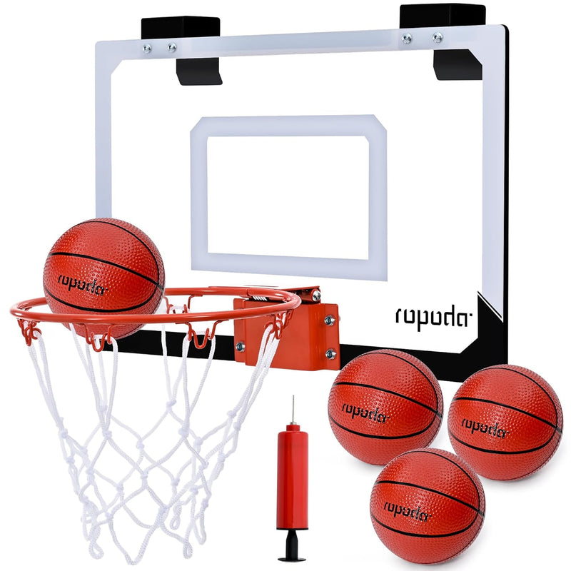 ropoda Mini Basketball Hoop, Indoor Basketball Hoop for Kids, Mini Hoop wit