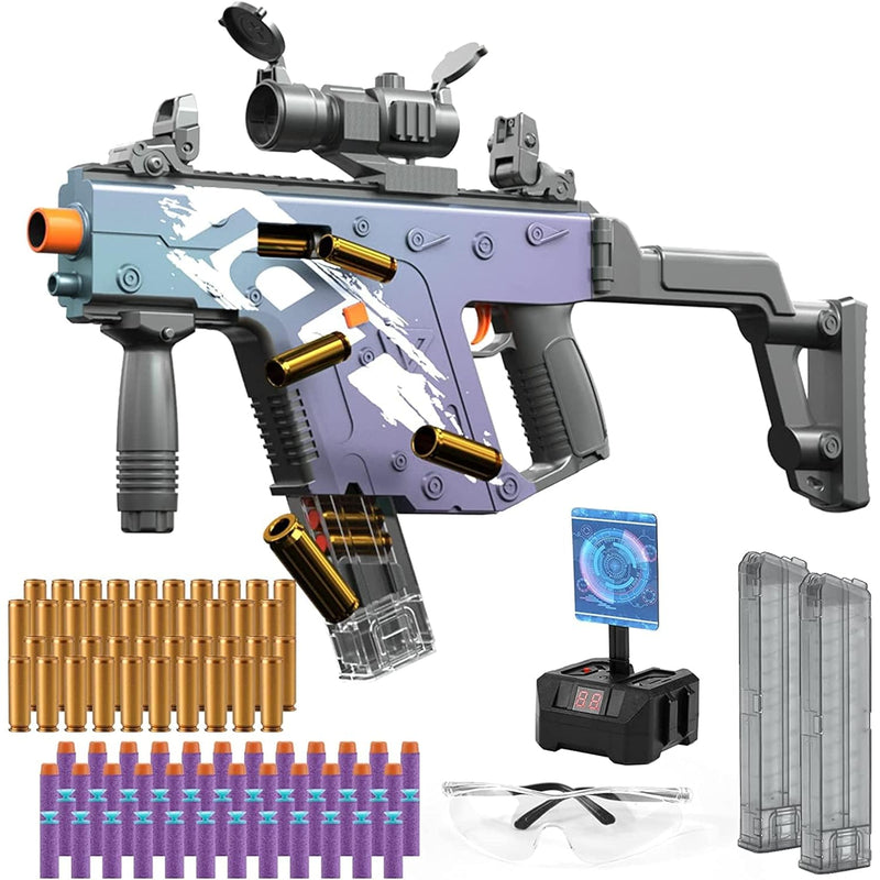 Toy Gun Electric Toys Foam Blaster, Auto Manual Sniper Rifle Shooting Games