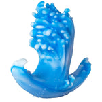 Sea Wave Butt Plug Silicone Anal Plug Dream Anal Toy, Textured Anal Sex Toy Anchor Base Design, Used For Prostate Massage And G-Spot Stimulation, Anal Coach For Lesbian And Gay Couples (A111-S)