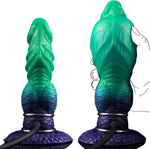 Inflatable Dragon Dildo with Adjustable Thickness, Strong Suction Cup for Men & Women