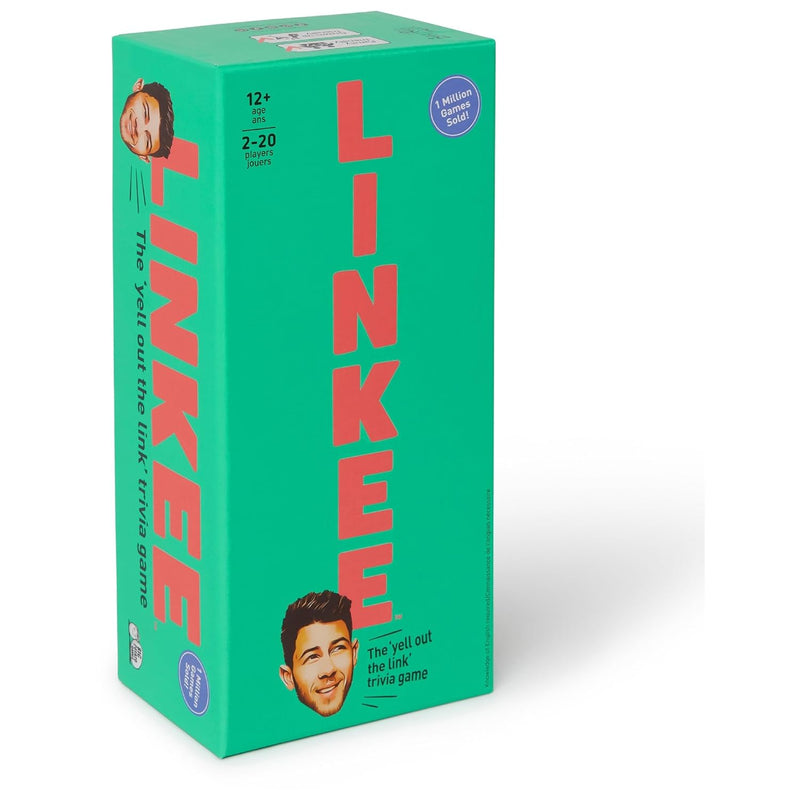 Linkee: Nick Jonas Edition: Family Quiz Board Game For Adults And Teens, Pe