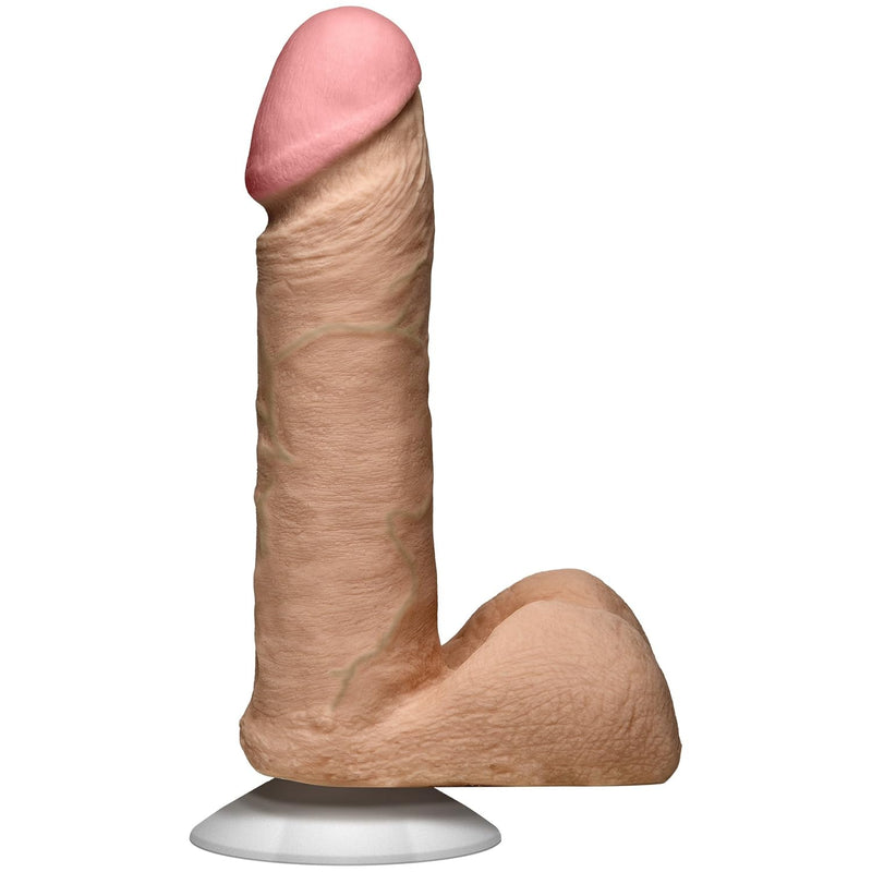 The Realistic Cock With Removable Suction Cup - Ultraskyn - 6 Inch - F-Machine And Harness Compatible Dildo - Vanilla