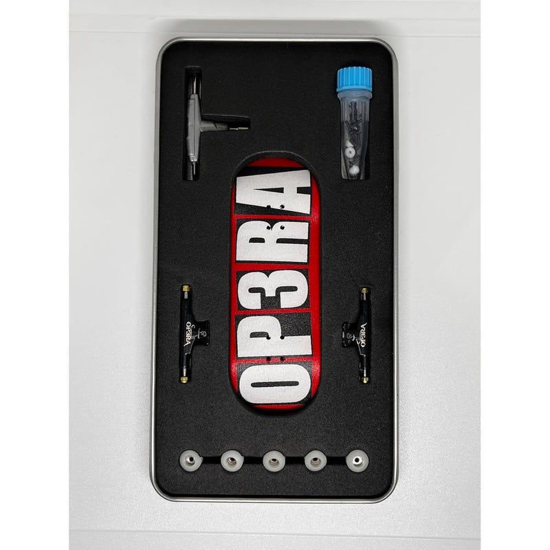 Op3Ra Pro Fingerboard Complete 34 96Mm Maples Wood Deck,Uv Printing Graphic So