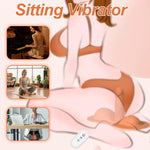 Ride-On Vibrator with Remote β Dual Stimulation Dildo & 10+10 Vibration Modes