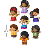 Fisher-Price Little People Toddler Toys Disney Encanto Figure Pack with 7 Characters for Pretend Play Ages 18+ Months