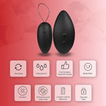 Remote Dual Vibe – Wireless Egg Vibrator With Remote – Mini Bullet Sex Toy With 20 Vibration Modes – Waterproof Rechargeable Vibrator For Women – Discreet And Quiet Design