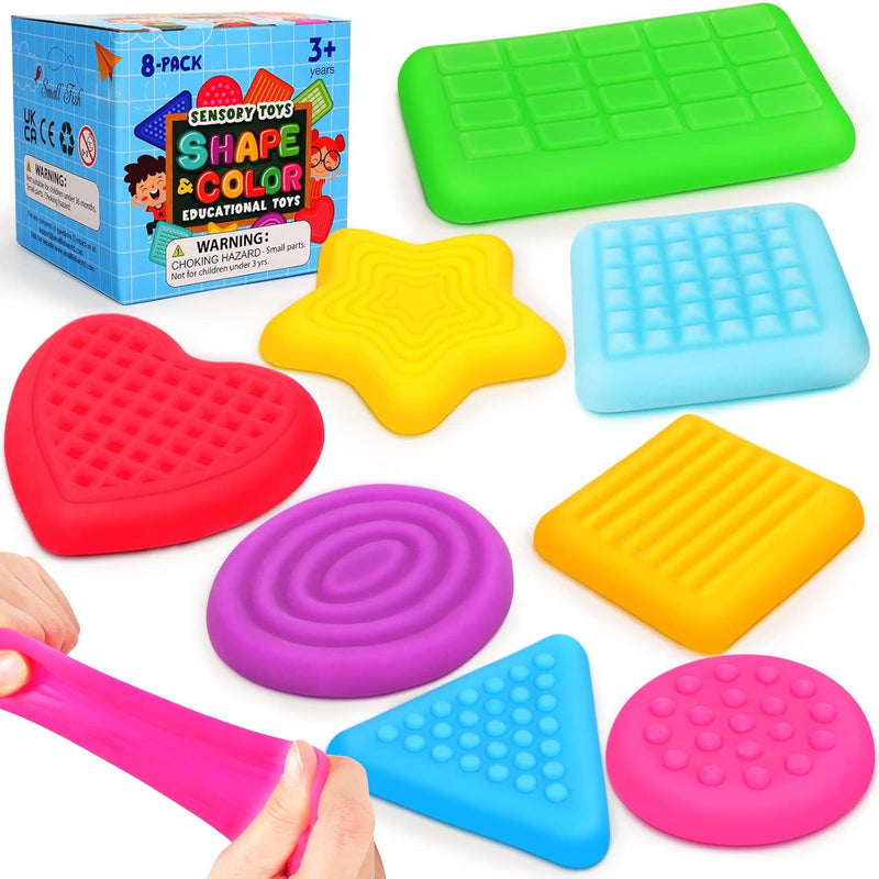 Shape Learning Sensory Toys For Toddlers Textured Sensory Toys For Autistic Ch