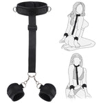 Bdsm Sex Bondage Neck To Wrist Restraints Kit, Sex Toys For Couple Adjustable Behind Back Handcuffs Bondage Restraints Set, Bed Sm Adult Sex Game Play, Sex Toys For Women Man Beginner