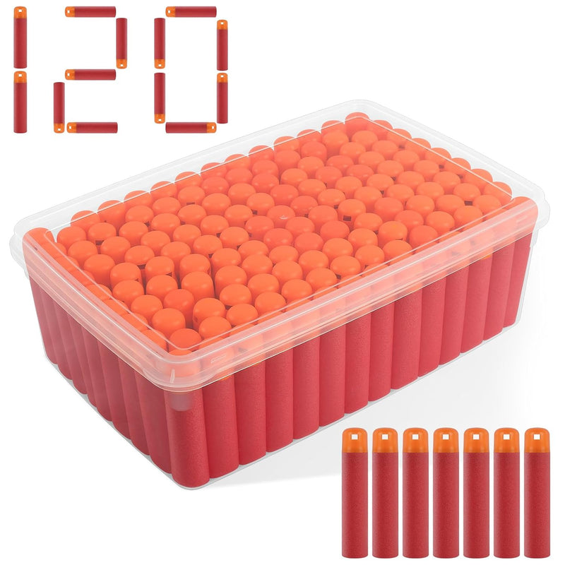Mega Darts Refills For Mega Guns, 120 Mega Dart Bullets Fit For Nerf Mega G