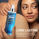 Water Based Lube 4 Fl Oz - Personal Lubricant, Long-Lasting Sex Lube For Men, Women, And Couples, Toys Friendly Gentle Natural Lubricants, Smoothly Anal Lube, Non-Staining