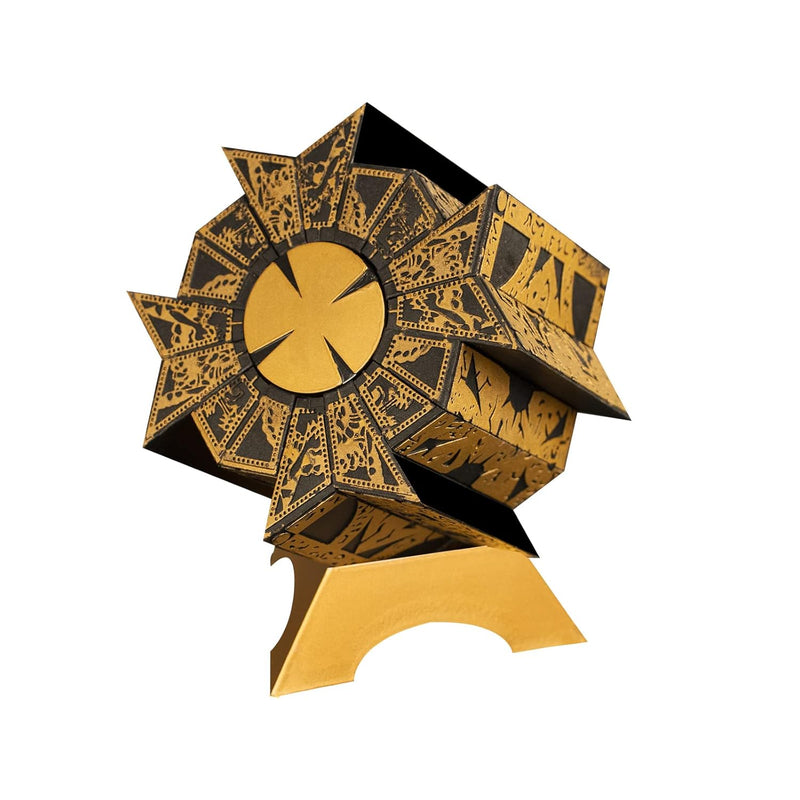 Puzzle Box Functional, Puzzle Cube Detachable Lament Configuration With Bas