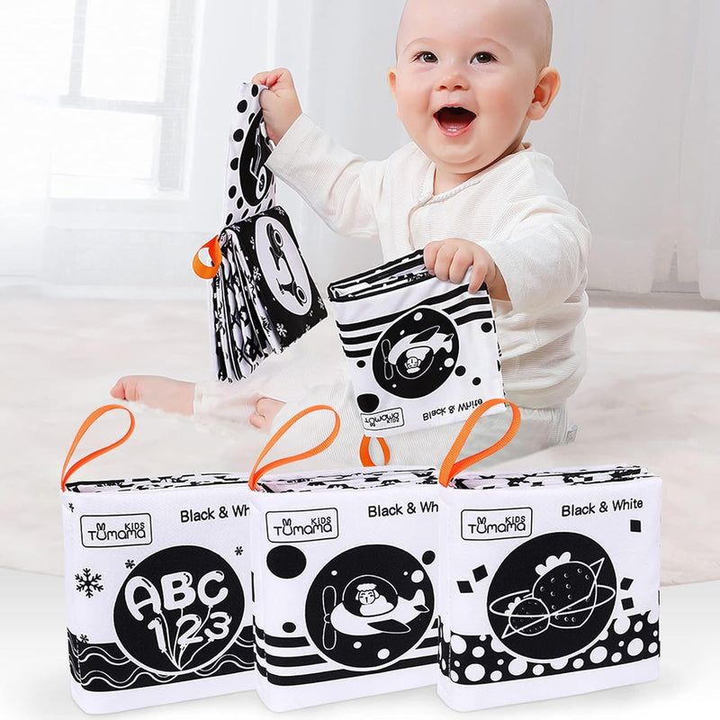 Baby Toys 0 3 6 To 12 Months,Soft Cloth Books For Babies, My First Soft Books