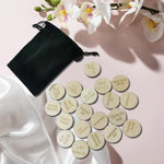 20Pcs Date Night Activity Tokens, Valentines Ideas Gifts For Couples, Funny Wooden Couples Date Night Activity Token, Romantic Funny Sex Token Gift For Him (Package 3, Round)