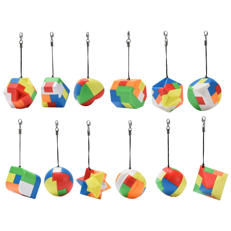 Amazaque Brain Teaser Puzzles For Kids, Teens, And Adults Mind Game Puzzle Set