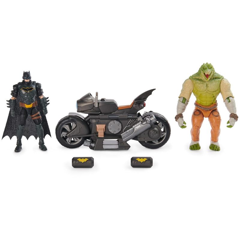 DC Comics, Batman Transforming Batcycle Battle Pack with Exclusive 4-inch K