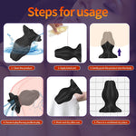 Hollow Tunnel Anal Plug,Enema Butt Plug Bdsm Games Adult Sex Toy?M?