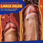 11.8" Realistic G-Spot Dildo with Suction Cup, Soft & Firm Anal Sex Toy for Couples