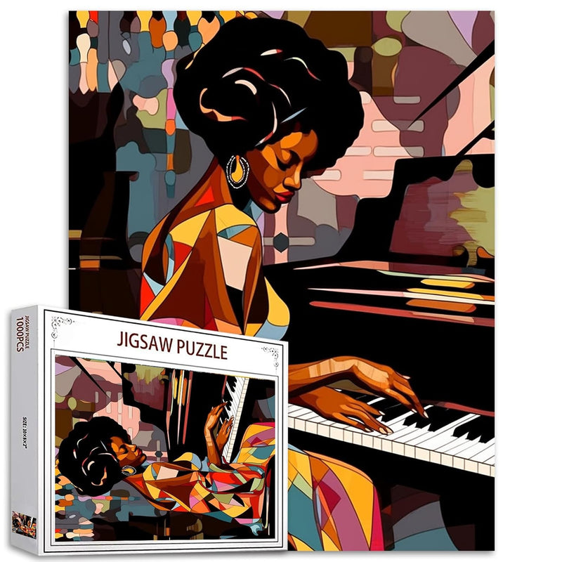 African Women Black Girl Jigsaw Puzzles 1000 Pieces For Adults, Families (P