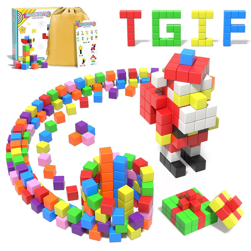 72Pcs Magnetic Building Blocks For Toddlers, Large Magnet Construction Cube