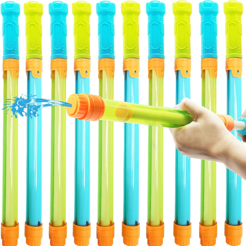 Water Gun For Kids, 10 Pack Pool Water Squirter Blaster, 35 Ft Range Squirt