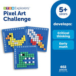 Pixel Art STEM Building Challenge Kit for Kids Ages 5+