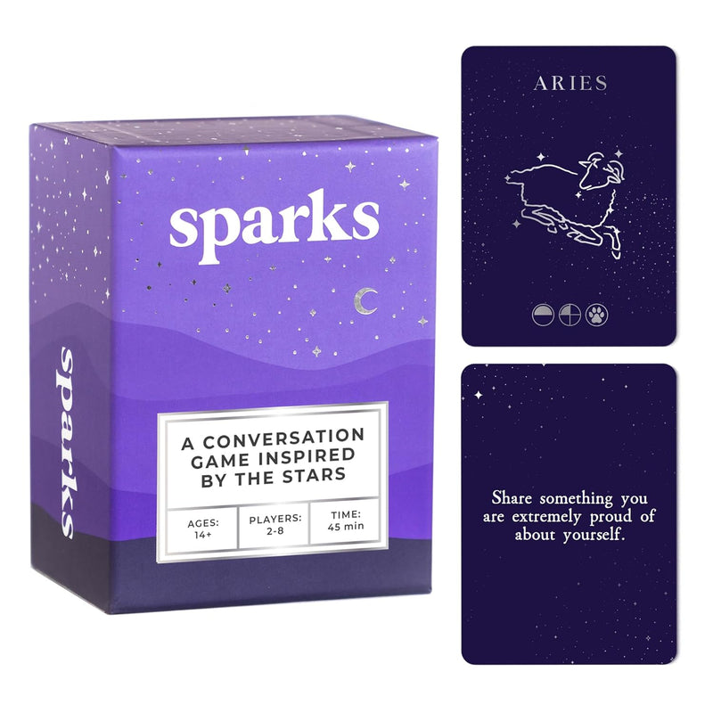 Sparks A Conversation Game Inspired By The Stars 2 8 Players, Conversation
